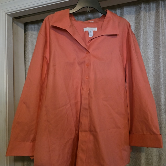 Chico's  Button Down Shirt - Picture 1 of 3
